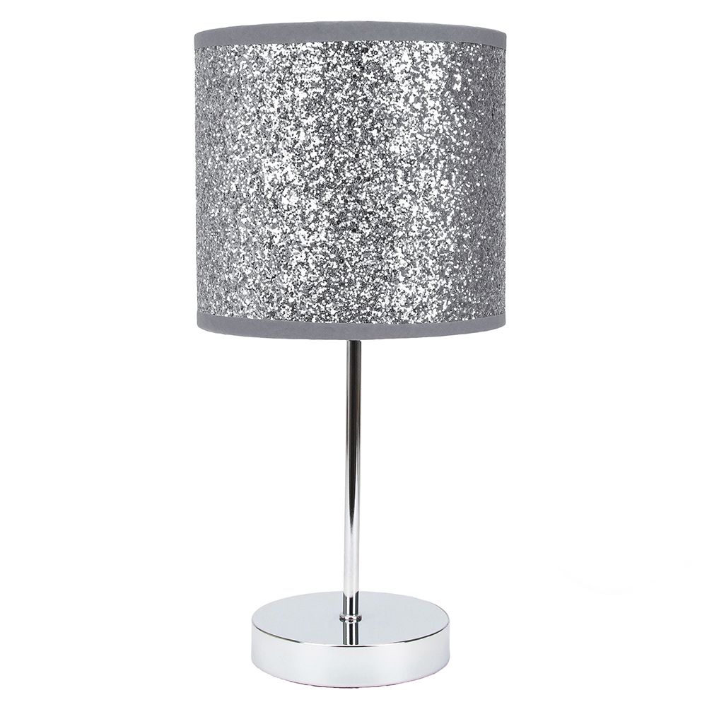 glitter bedside lamps