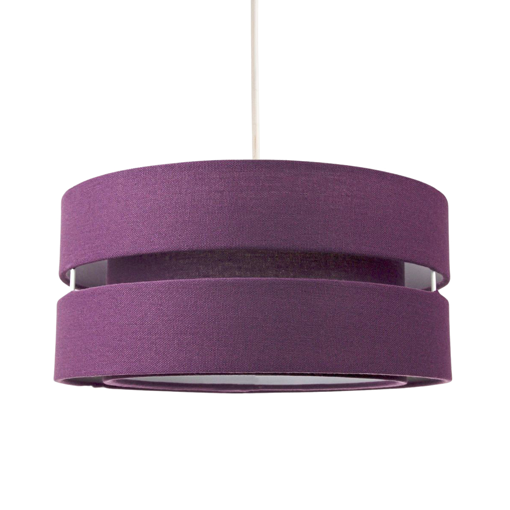 Purple on sale ceiling shade