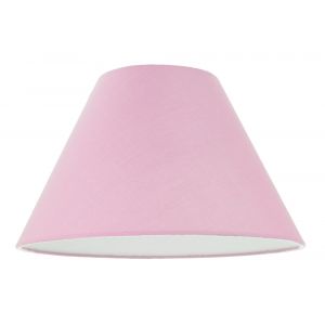 12" Soft Pink Cotton Coolie Lampshade Suitable for Table Lamp or Pendant