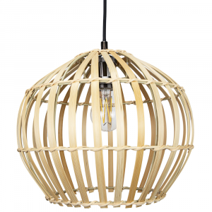 Vintage and Classic Design Eco-Friendly Bamboo Easy Fit Pendant Light Shade