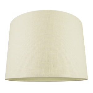 Contemporary and Sleek Cream Linen 16" Lamp Shade with Cotton Inner Lining
