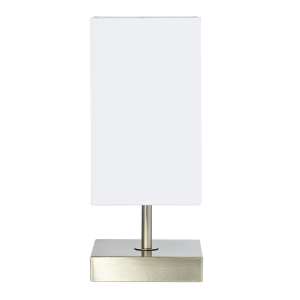 Modern Chic Antique Brass Power Saving and Eco Friendly LED Touch Table Lamp