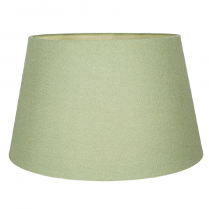 Traditional 30cm Olive Green Linen Fabric Drum Table/Pendant Shade 60w Maximum