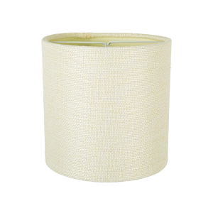 Contemporary Cream Linen 6" Clip-On Candle Lamp Shade with Matching Cotton Inner