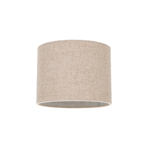 Contemporary and Stylish Natural Linen 8" Lamp Shade in Oatmeal - 20cm Diameter