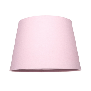 Traditional 8 Inch Soft Pink Linen Drum Table/Pendant Lamp Shade 40w Maximum